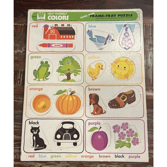 Lot Of 3 Vintage Children’s Puzzles Little Sniff-It’s Scratch And Sniff 1983 - Picture 11 of 13